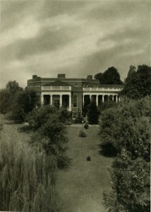 Seacobeck Hall beyond the trees1941